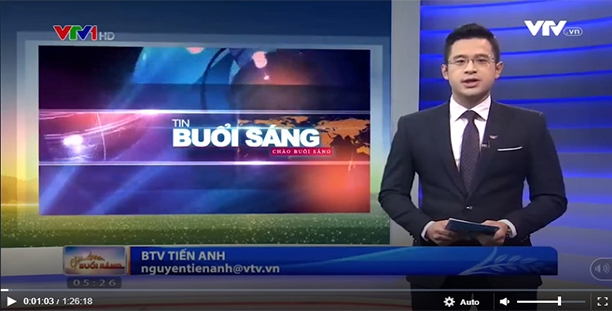 VTV1 – Chào buổi sáng – Nam Dược áp dụng hệ thống 3S ERP (ITG) để quản lý chất lượng sản phẩm và tiết kiệm chi phí sản xuất