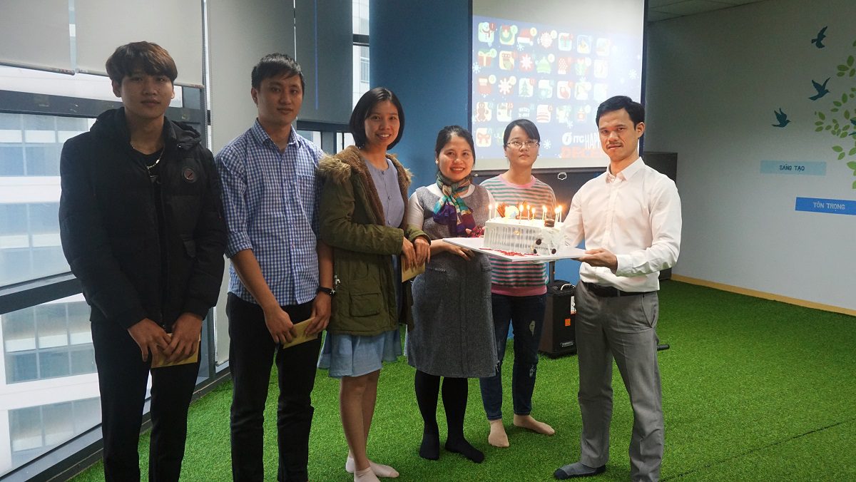 Sinh nhật tháng 12 ấm áp tại ITG