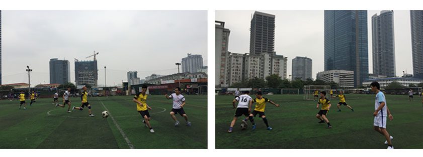 Ra sân cùng Đội bóng ITG – “Có sức khỏe là có tất cả”