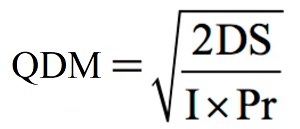 Công thức tính QDM