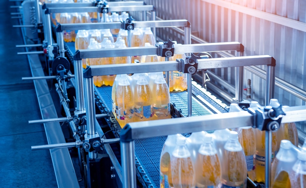Ứng dụng dây chuyền sản xuất tự động trong ngành thực phẩm và đồ uống