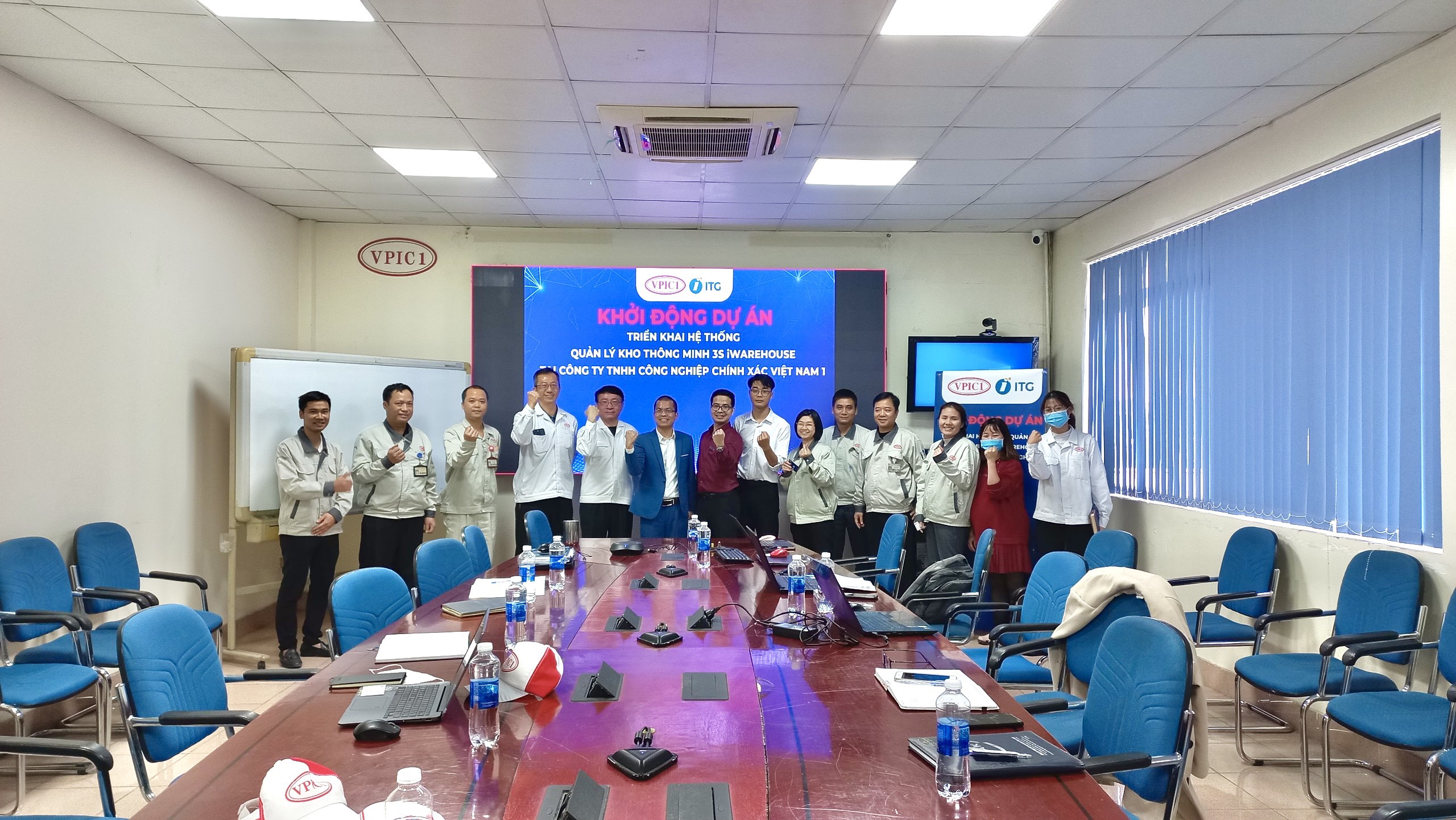 Kick Off dự án “Triển khai hệ thống quản lý Kho thông minh 3S iWAREHOUSE tại VPIC1” – Đơn vị FDI thuộc Top 500 Doanh nghiệp lớn nhất Việt Nam