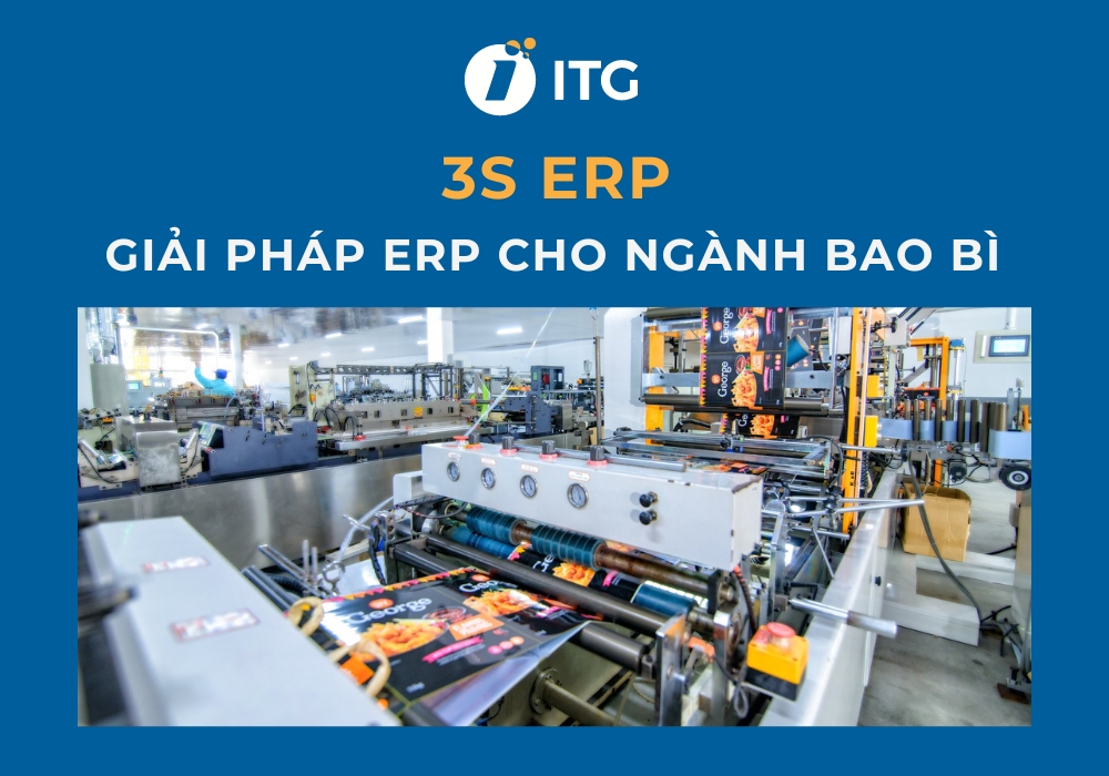 3S ERP là giải pháp ERP chuyên sâu cho ngành bao bì