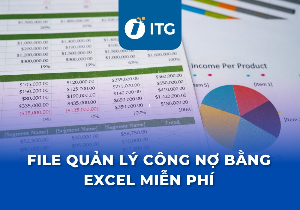 [Download] Mẫu file quản lý công nợ bằng excel miễn phí