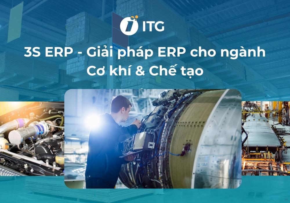 Giải pháp ERP chuyên sâu cho ngành Cơ khí & Chế tạo