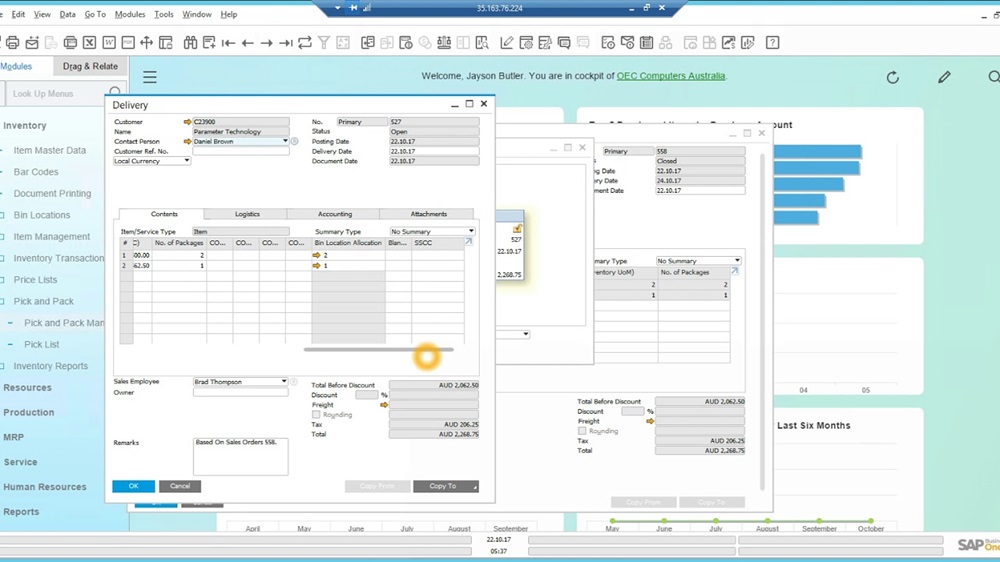 Hệ thống kho WMS SAP
