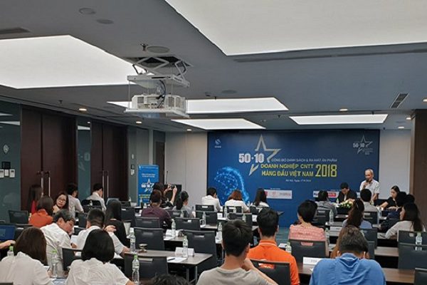 ITG tham dự họp báo công bố “Top 50+ 10 doanh nghiệp CNTT hàng đầu Việt Nam 2018”