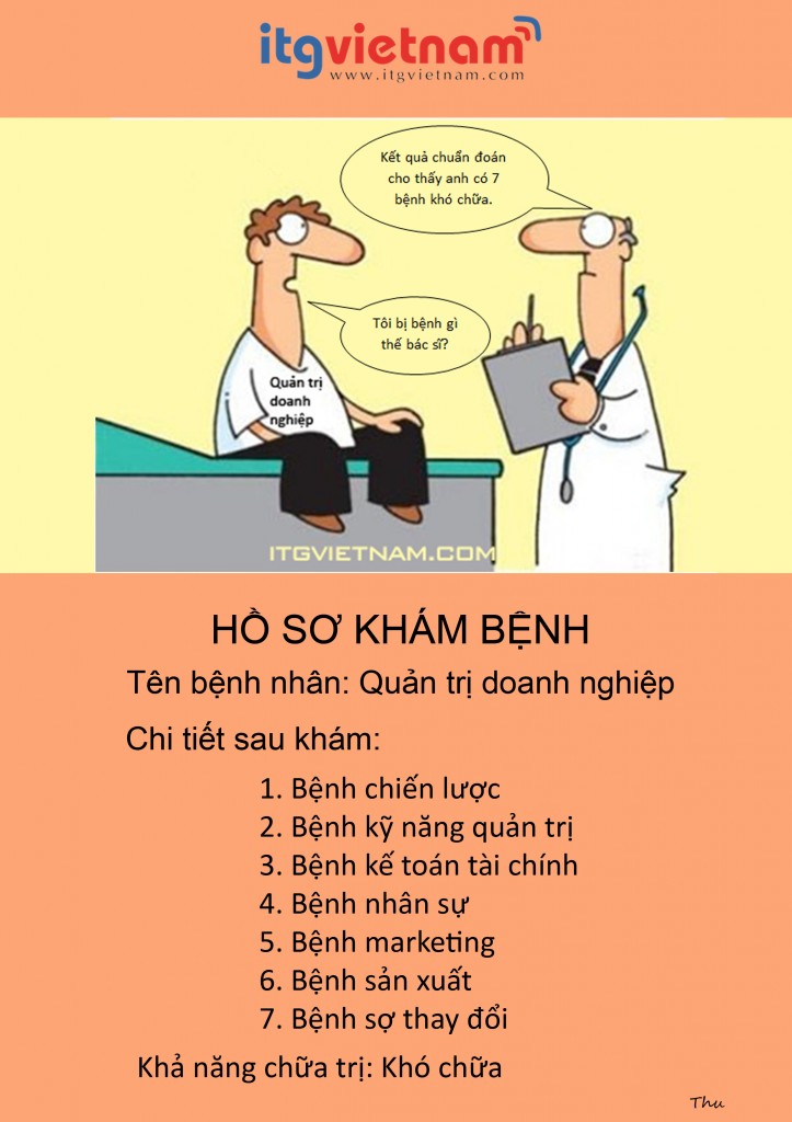 7 CĂN BỆNH VỀ QUẢN TRỊ DOANH NGHIỆP Ở VIỆT NAM