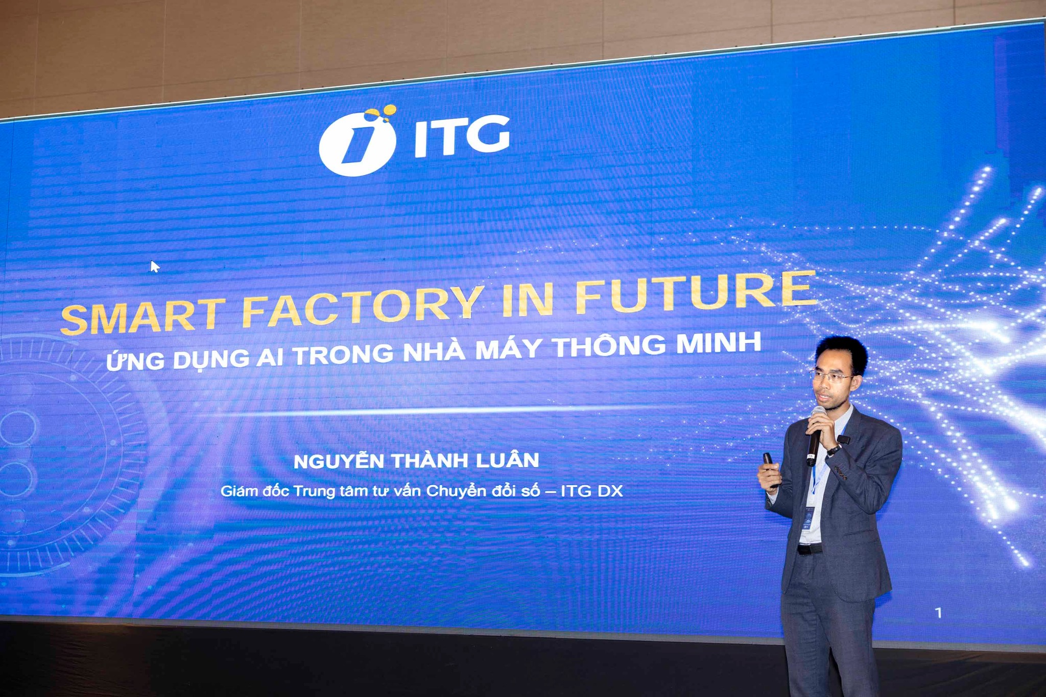 Ông Nguyễn Thành Luân trong Tương lai của sản xuất thông minh