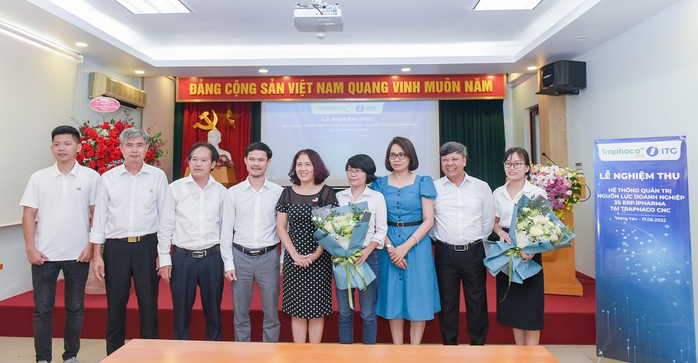 ITG Nghiệm thu hệ thống ERP tại Traphaco CNC