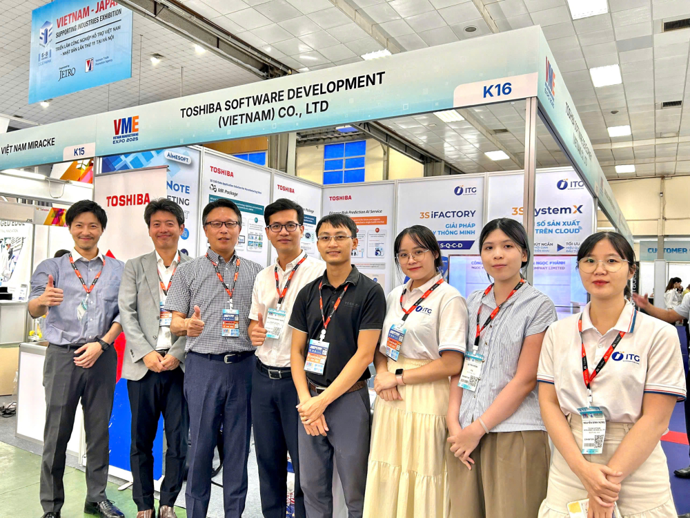 ITG & Toshiba đồng hành tại VME 2025 trong khuôn khổ hợp tác chiến lược 