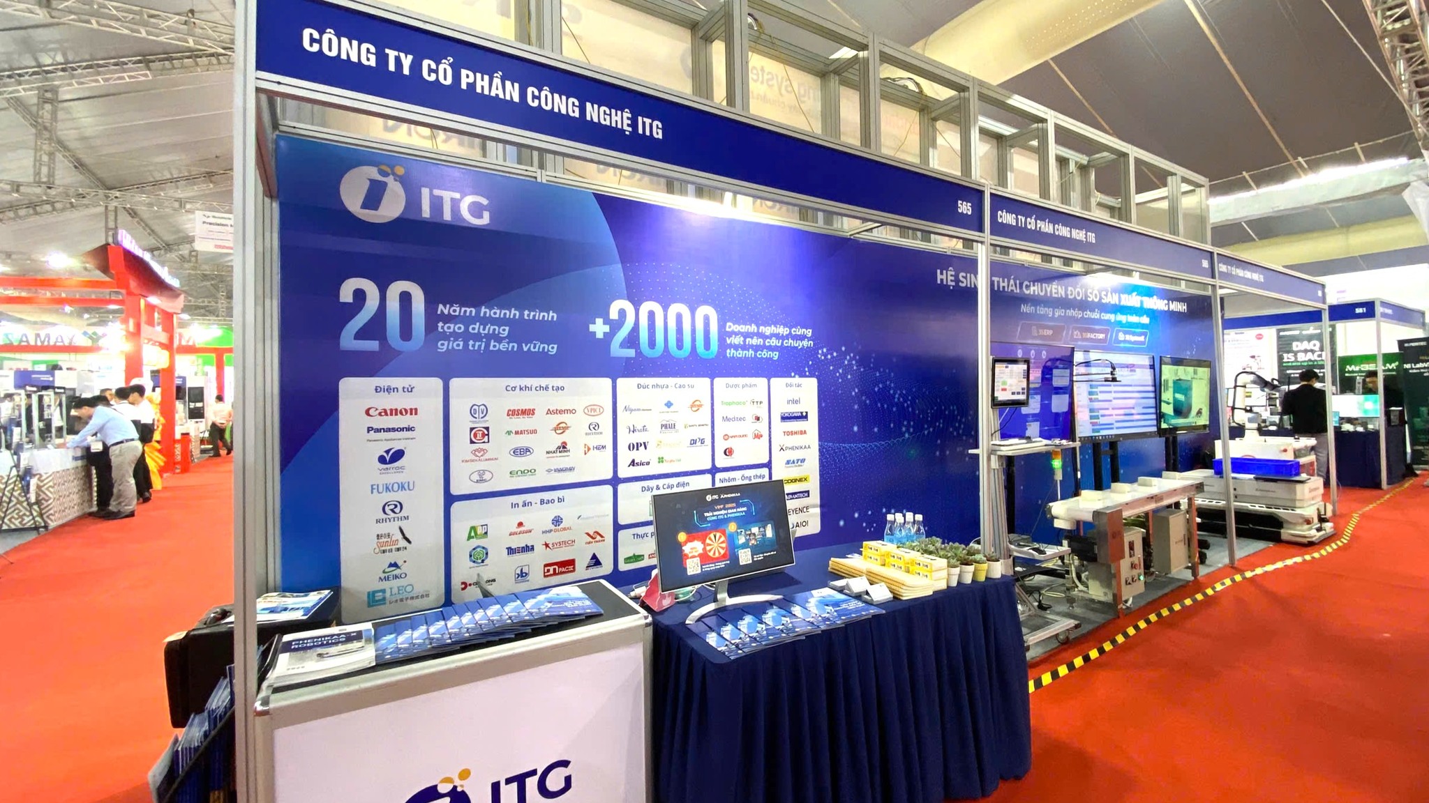 ITG Technology và đối tác Phenikaa-X lan tỏa hệ sinh thái chuyển đổi số nhà máy thông minh tại triển lãm VIMF Bắc Ninh 2025 