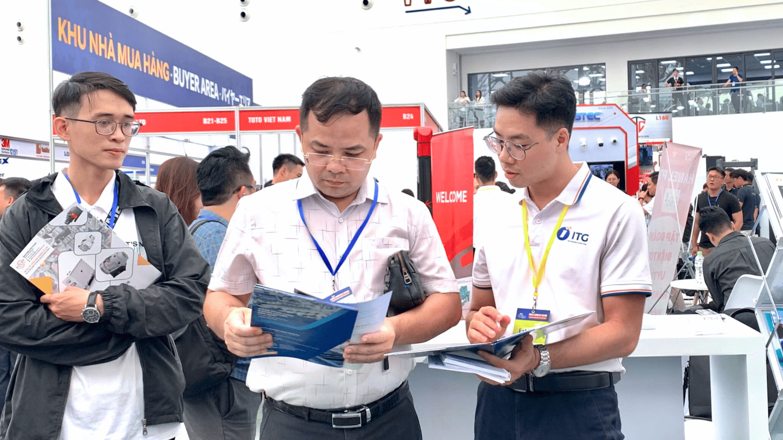 Trong 3 ngày diễn ra triển lãm, gian hàng R130 của ITG & Toshiba hân hạnh đón tiếp đông đảo khách hàng và đối tác đến thăm quan 