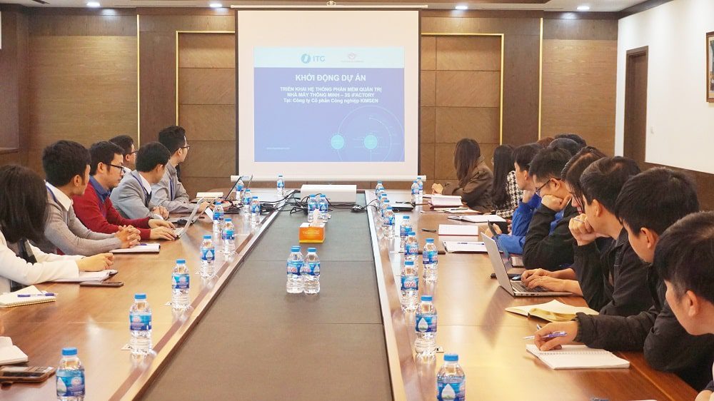 ITG khởi động dự án triển khai giải pháp nhà máy thông minh 3S iFACTORY tại KIMSEN