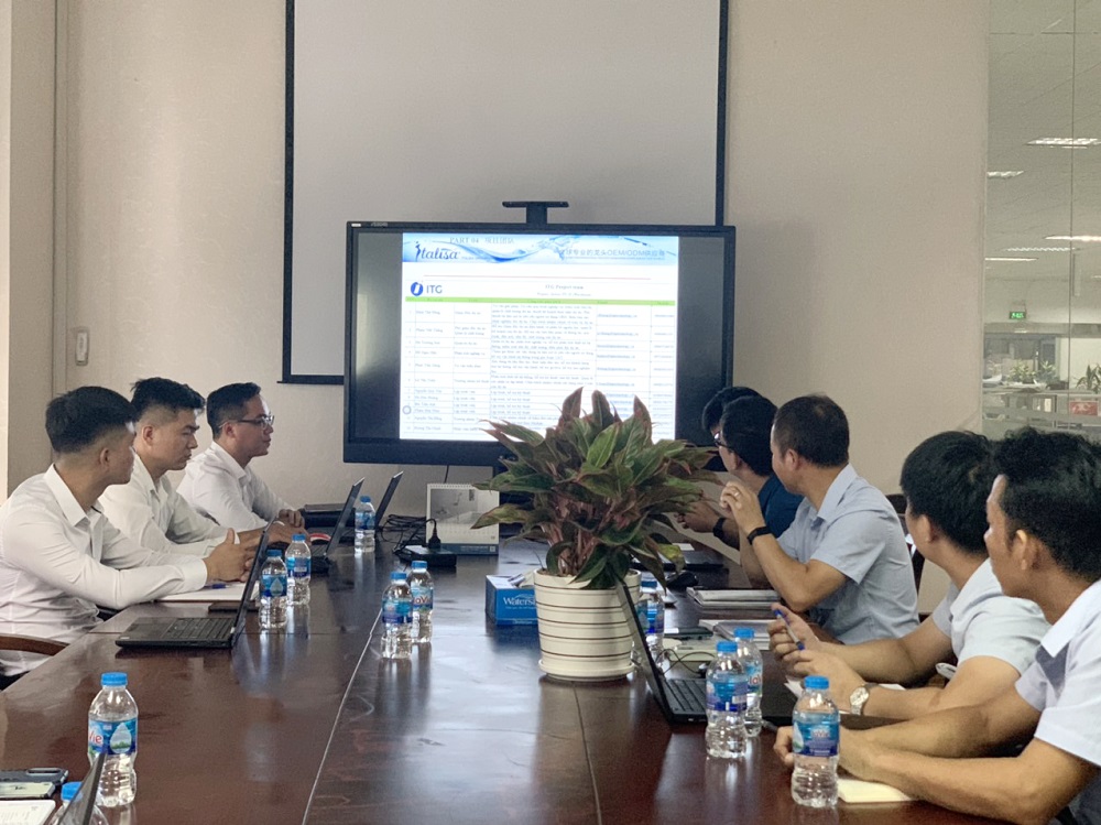 kick off dự án quản lý kho tại italisa