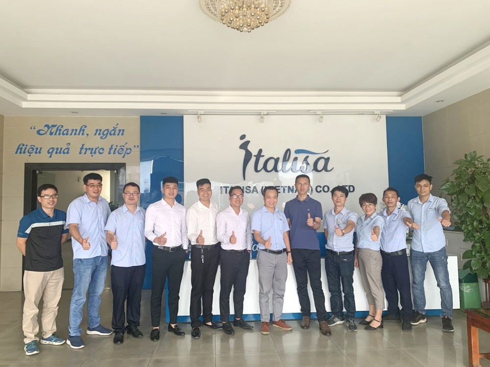 kick off dự án quản lý kho tại italisa