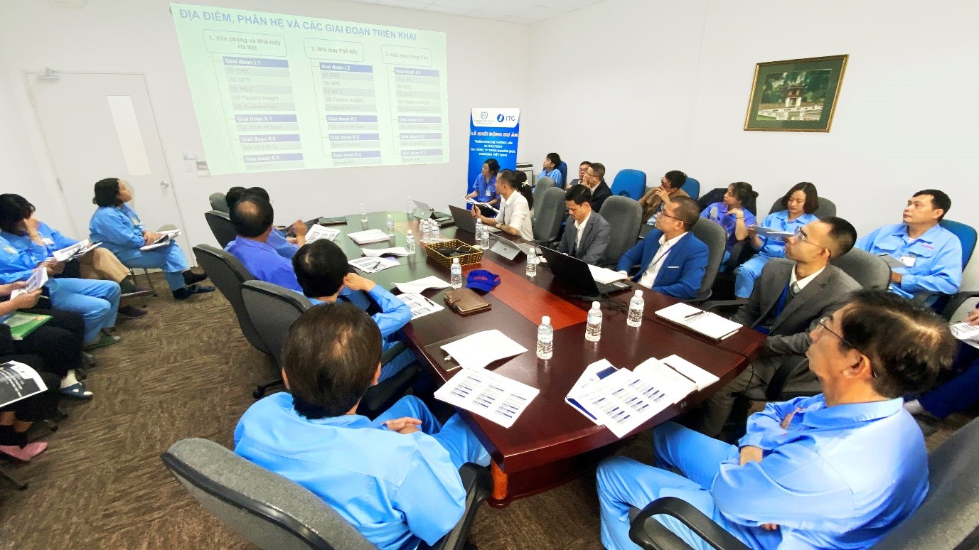 Hai đơn vị cùng nhau đề xuất, trao đổi thống nhất về mục tiêu, phạm vi, quy trình thực hiện dự án