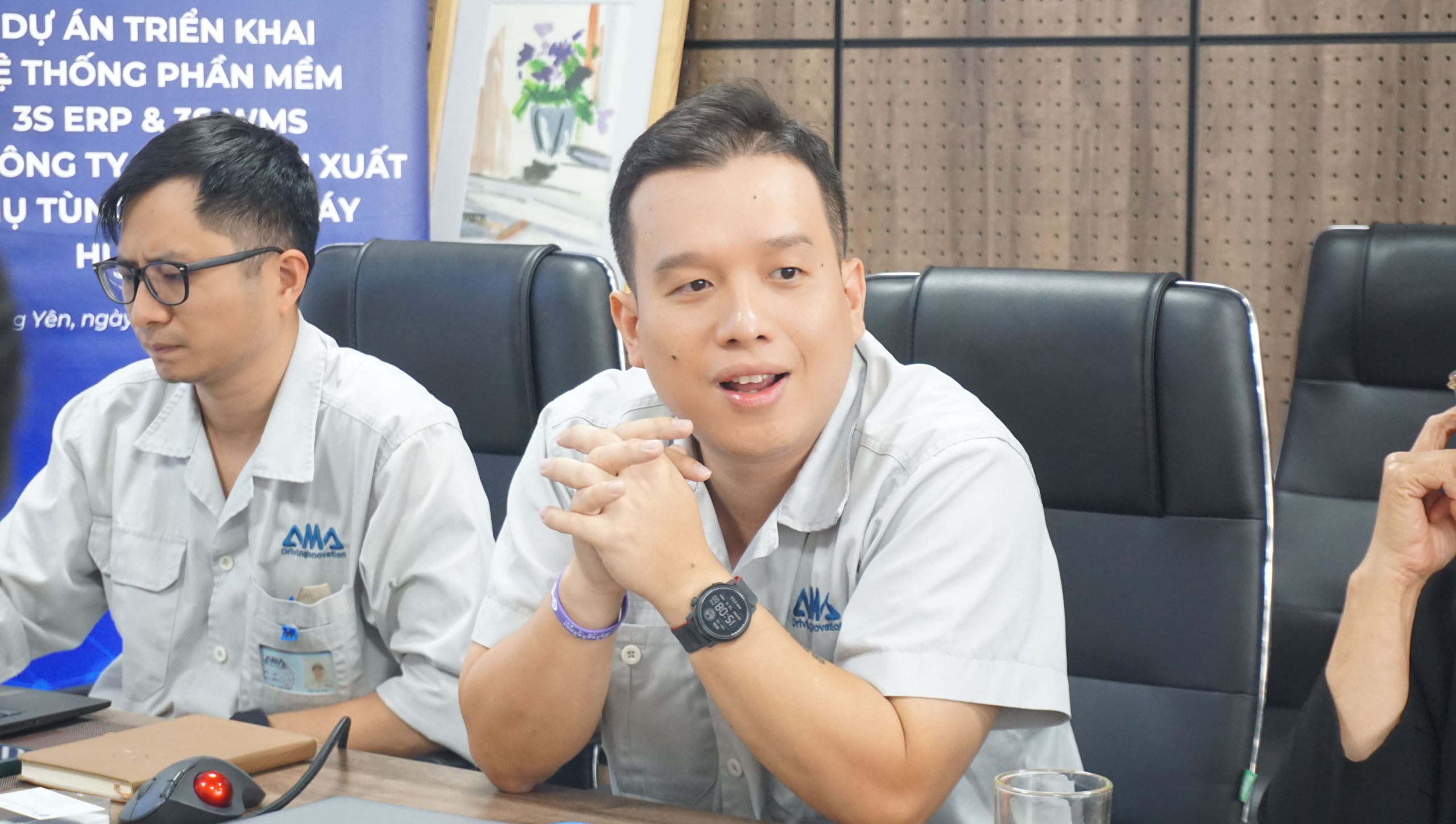 Chuyển đổi số ngành cơ khí tại AMA Hưng Yên