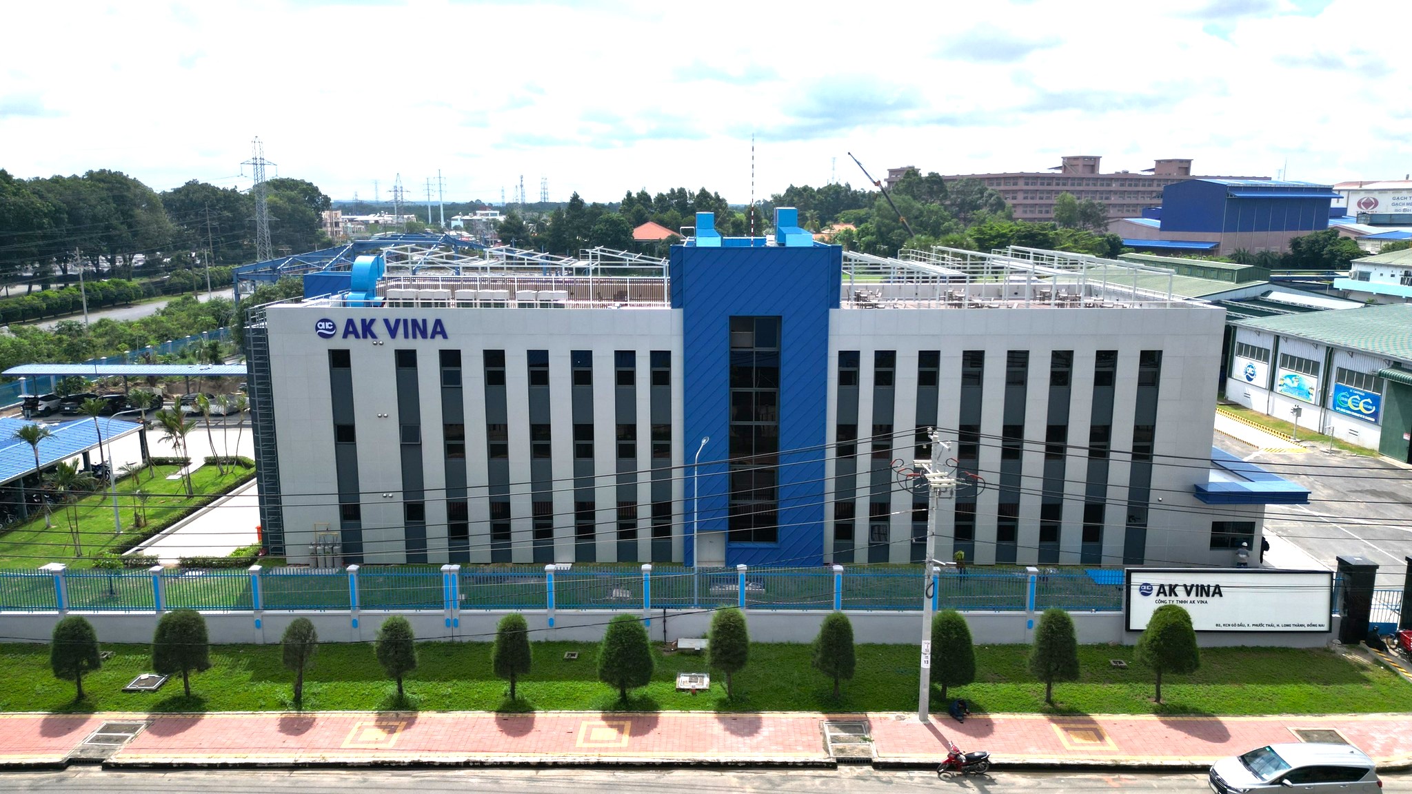 Công ty TNHH AK Vina tại KCN Gò Dầu, huyện Long Thành, tỉnh Đồng Nai (Nguồn: AK Vina)