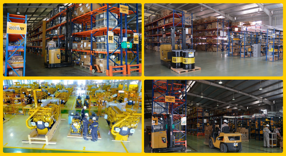 Không gian kho của Phú Thái Cat 