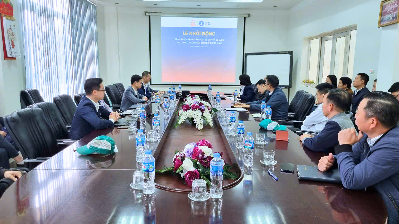 Khởi động dự án triển khai 3S ERP và 3S WMS cho Xích líp Đông Anh – Nhà cung cấp nội địa của Toyota và Honda tại Việt Nam