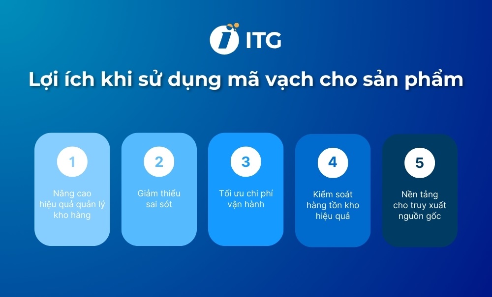 Tại sao nên tạo mã vạch cho sản phẩm?