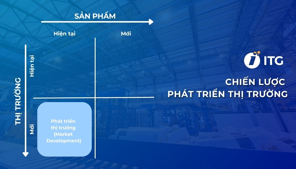 Chiến lược phát triển thị trường trong mô hình Ansoff