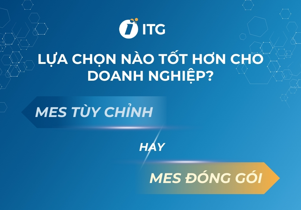 MES tùy chỉnh và đóng gói: Nên chọn loại nào?