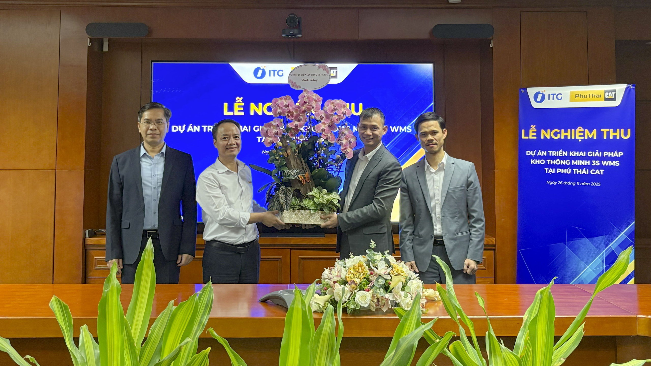 ITG nghiệm thu dự án 3S WMS tại Phú Thái Cat – Đại lý chính thức duy nhất của Caterpillar tại Việt Nam
