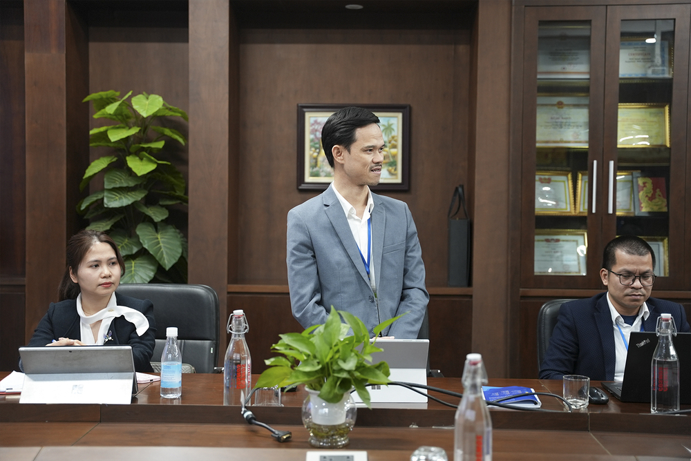  Ông Nguyễn Xuân Hách - Giám đốc điều hành ITG gửi chúc mừng sự thành công tốt đẹp của dự án