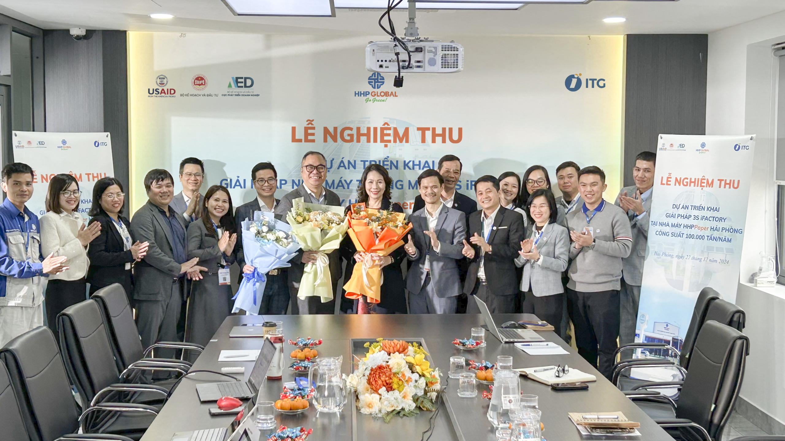 Nghiệm thu dự án triển khai hệ thống 3S iFACTORY tại HHP GLOBAL – Bước tiến trên hành trình kiến tạo nhà máy giấy thông minh 