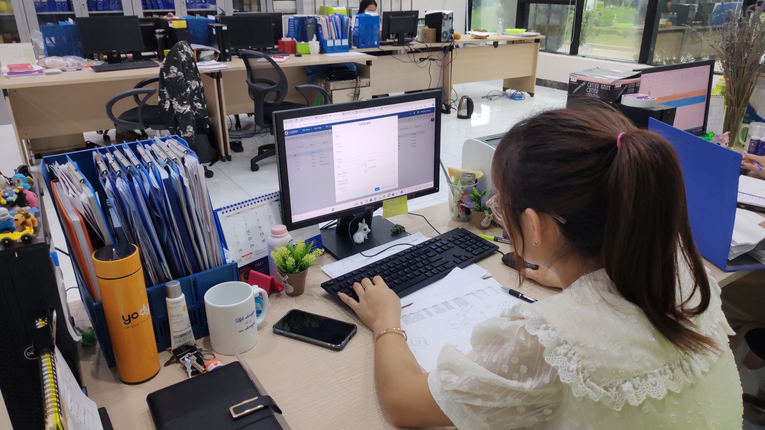 Phần mềm 3S ERP được ứng dụng tại văn phòng của Niigata Việt Nam