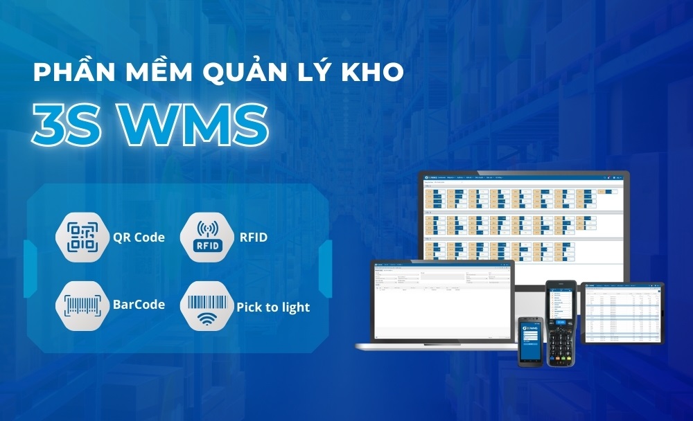 Phần mềm quản lý kho 3S WMS