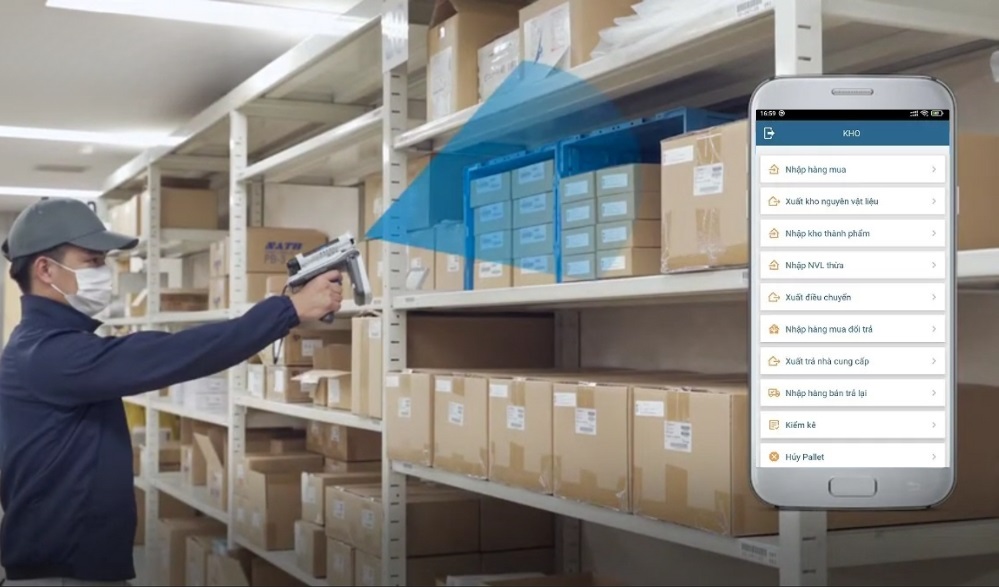Phần mềm quản lý kho dược: Giải pháp tối ưu hóa kho hàng cho doanh nghiệp dược 7 Nhân viên có thể quét QR code / Barcode để kiểm kê hàng hóa vật tư dễ dàng