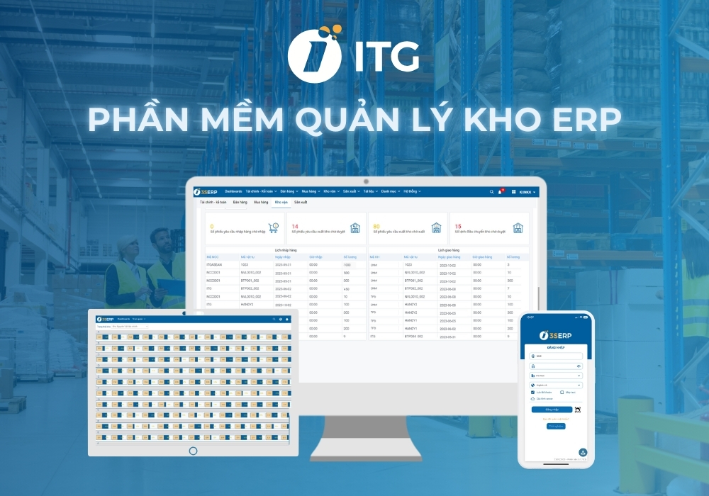 Phần mềm quản lý kho ERP: Giải pháp quản lý kho tối ưu cho doanh nghiệp