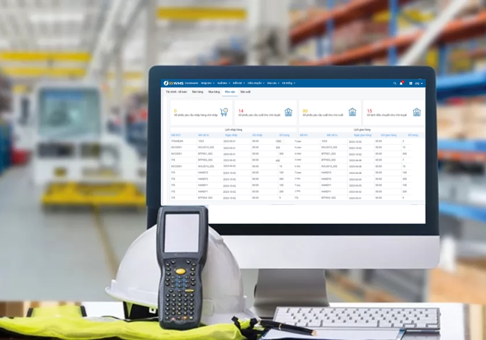 Phần mềm quản lý kho theo vị trí
