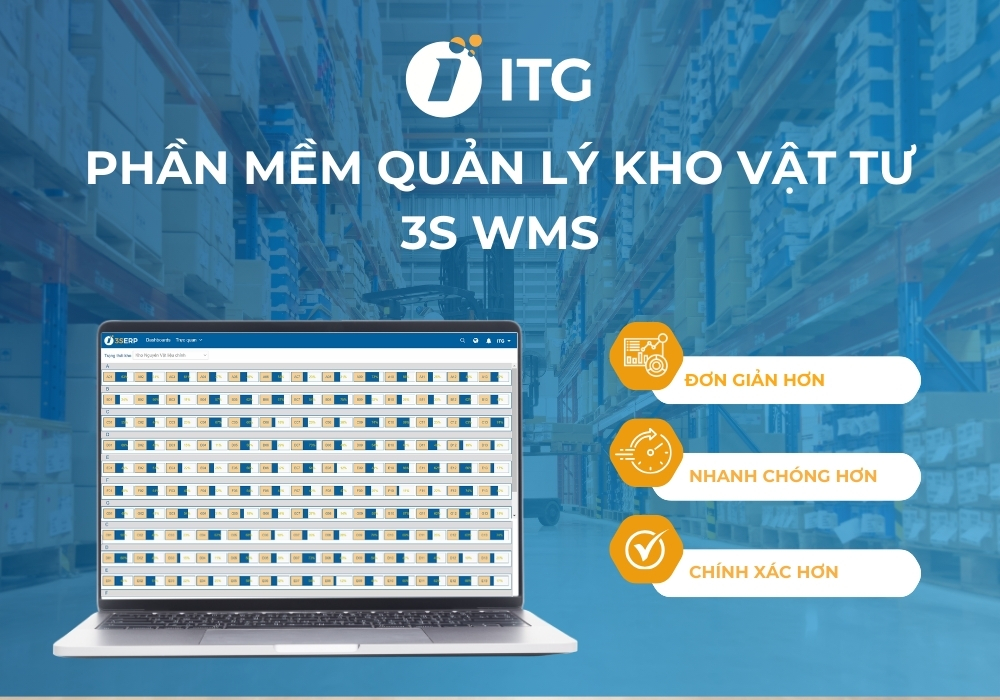 Phần mềm quản lý kho vật tư, kho nguyên vật liệu hiệu quả nhất hiện nay