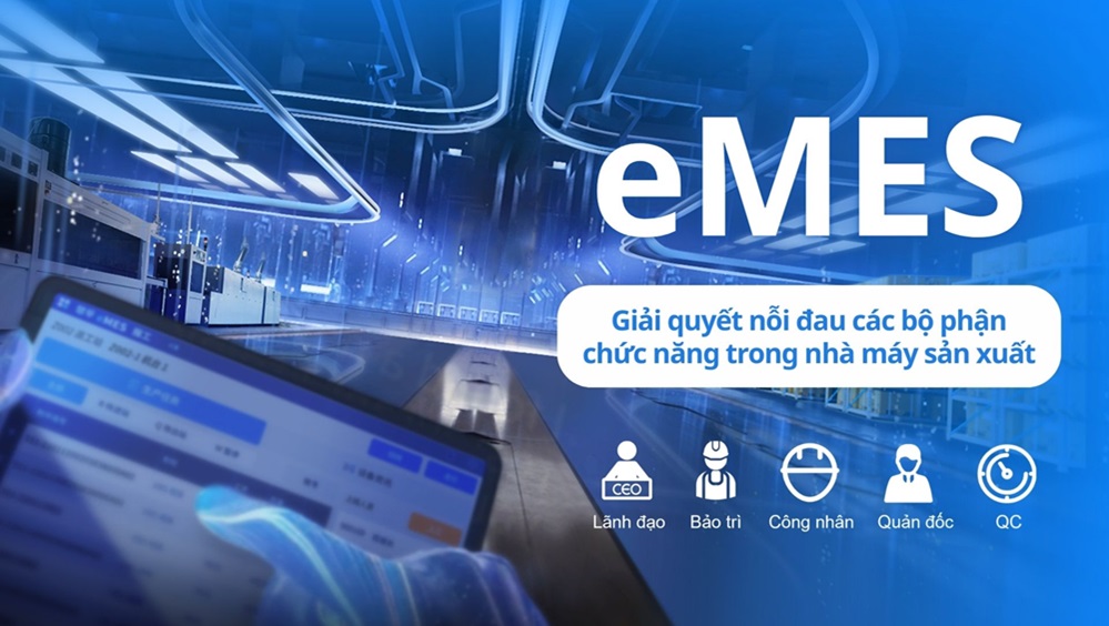 phần mềm quản lý sản xuất eMES