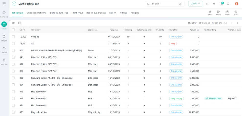 Top 5 phần mềm quản lý thiết bị hiệu quả nhất hiện nay 6 phần mềm quản lý thiết bị