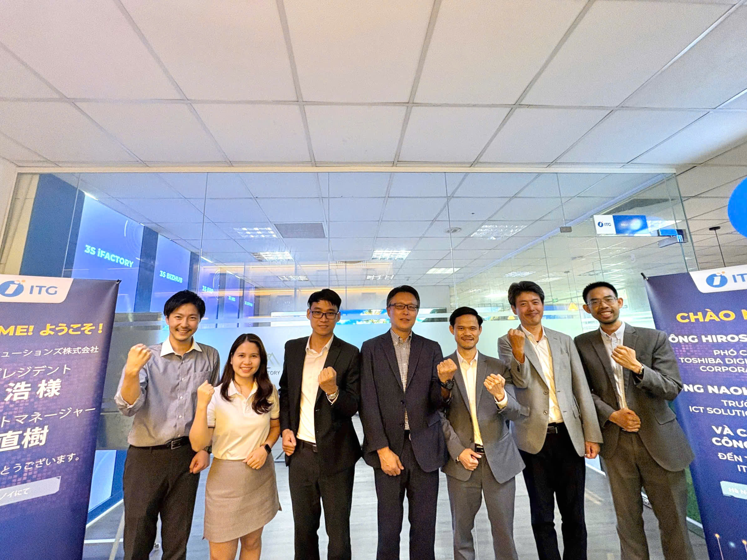 Phó Chủ tịch Tập đoàn Toshiba đến thăm văn phòng ITG – Thắt chặt hợp tác chiến lược