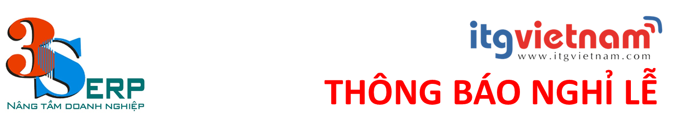 THÔNG BÁO NGHỈ LỄ