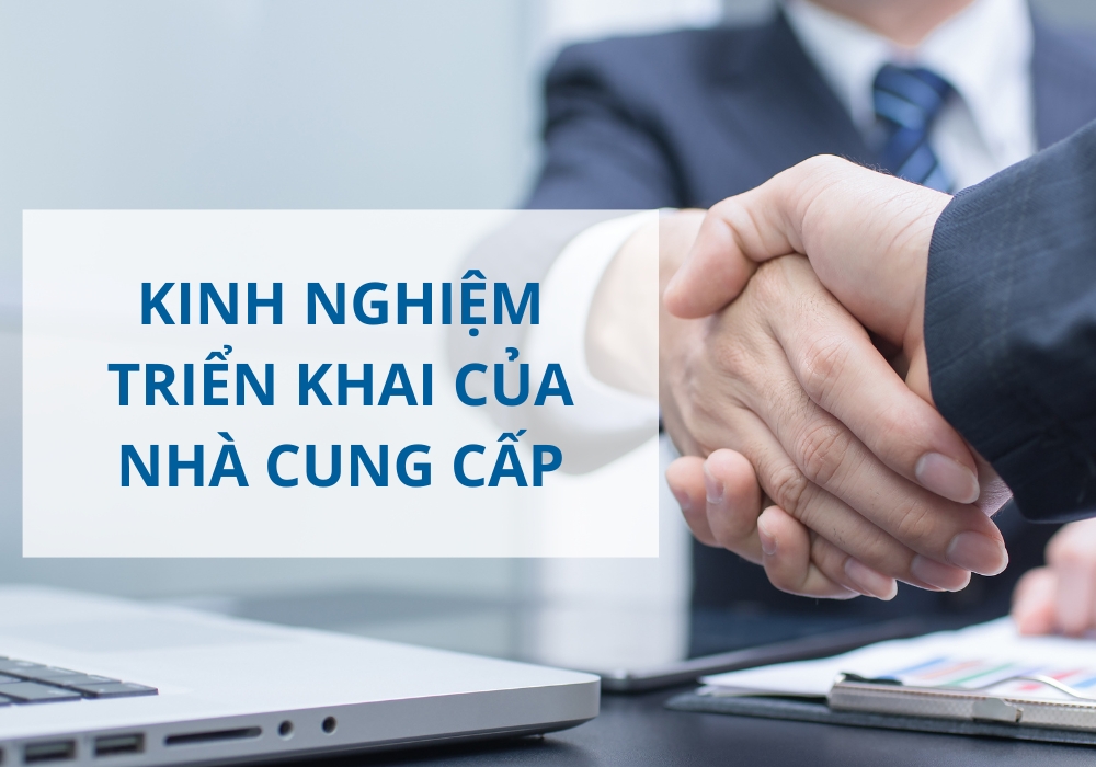Kinh nghiệm triển khai là một tiêu chí đánh giá nhà cung cấp MES quan trọng mà doanh nghiệp nên lưu tâm
