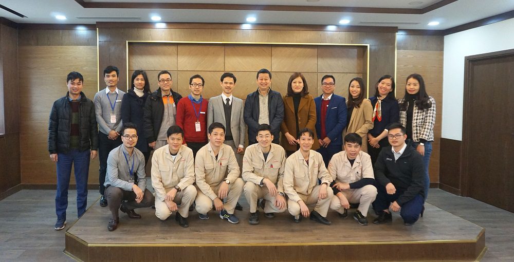 triển khai giải pháp nhà máy thông minh