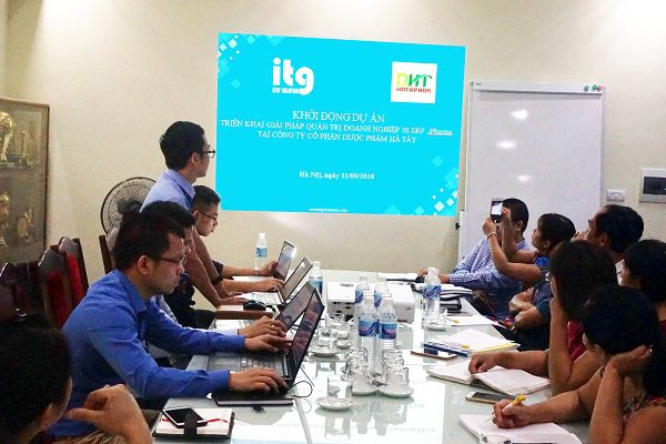 ITG khởi động dự án ERP tại Công ty CP Dược phẩm Hà Tây