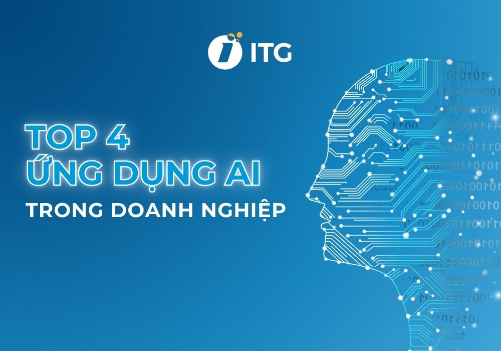 Khám phá 4 ứng dụng AI trong doanh nghiệp nổi bật nhất hiện nay