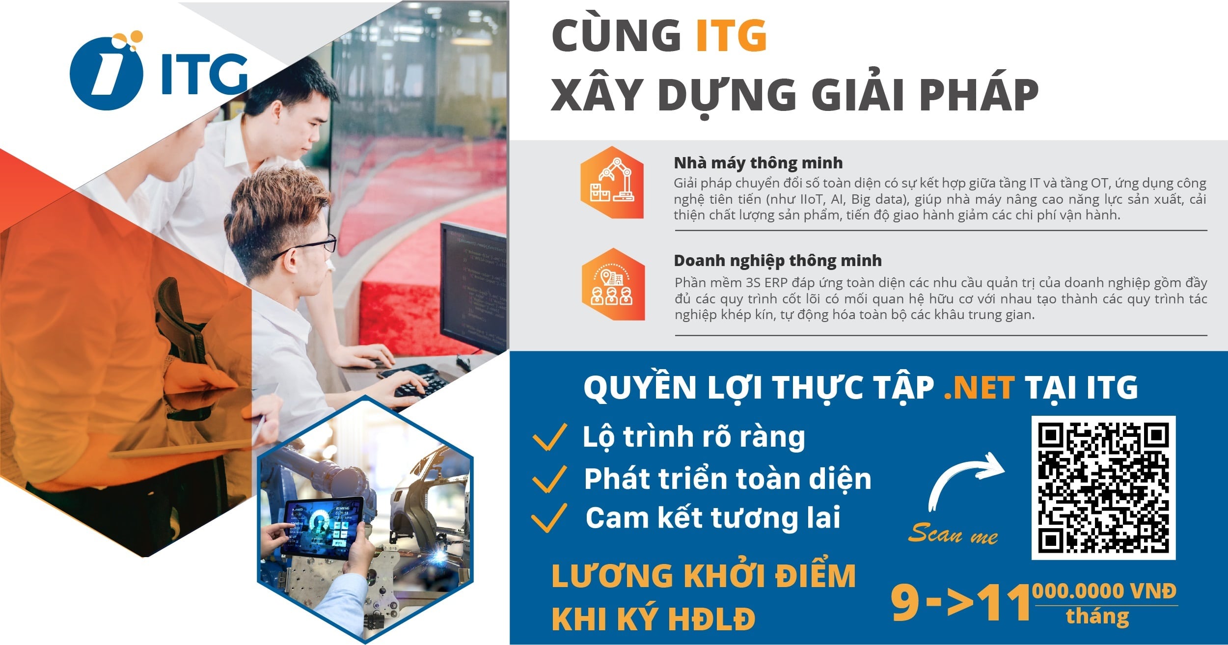 ITG tuyển thực tập sinh tháng 11/2020