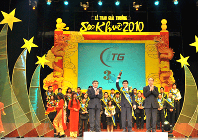 Sao Khuê 2010 cho 3S ERP Phần mềm ưu việt