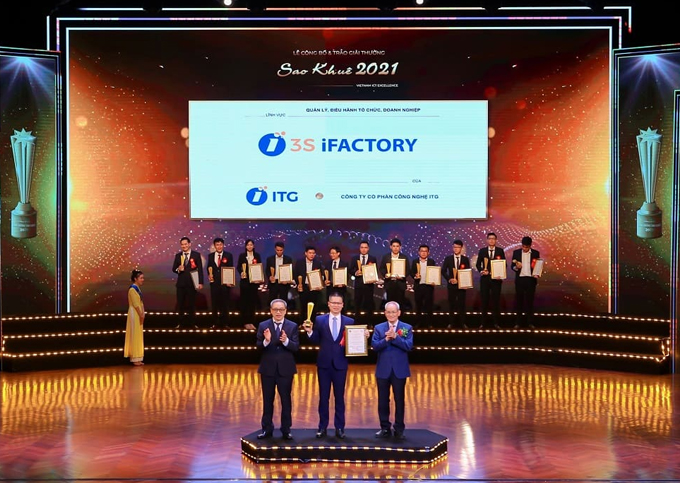 Giải Sao Khuê 2021 dành cho Giải pháp nhà máy thông minh 3S iFACTORY
