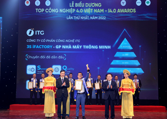 Giải Top Công nghiệp 4.0 Việt nam 2025 dành cho 3S iFACTORY