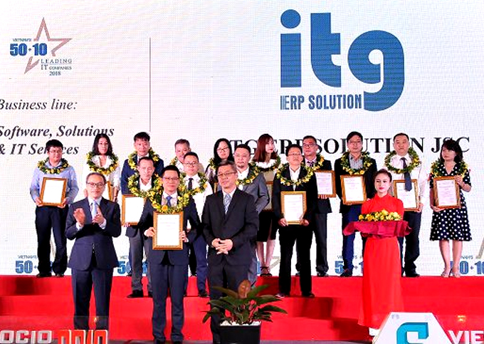 Top 50 ICT Vietnam 2018 - ITG ERP Solution